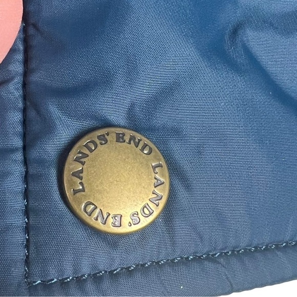 LAND’S END Men’s Down Puffer Vest | Snap front | Small - Picture 6 of 10